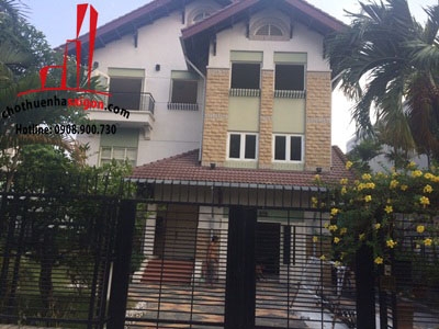 cần cho thuê biệt thự khu combound , đường nguyễn văn hưởng quận  2, giá cho thuê:4500$/tháng