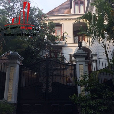 cho thuê biệt thự khu combound đường quốc hương quận 2, giá cho thuê:3500$/tháng