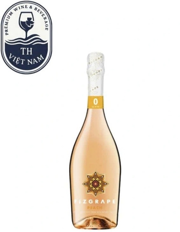 Rượu Vang không cồn FIZGRAPE Peach sparkling