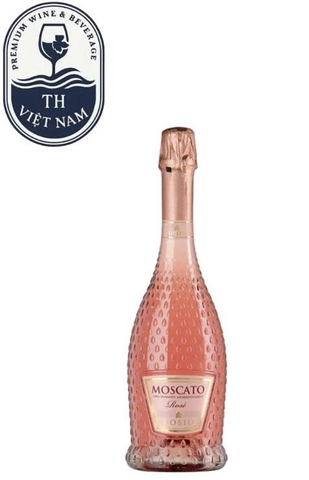 Rượu vang ngọt BOSIO Moscato Rosé Spumante Aromatico Dolce