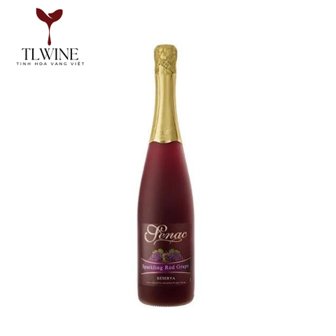 Nước ép trái cây có ga Senac vị nho đỏ