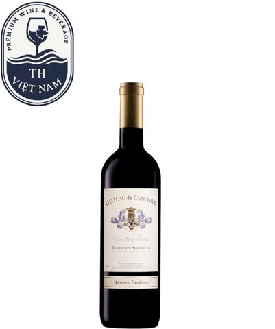 Chateau De Cazenove  AOC Bordeaux Superieur 14%