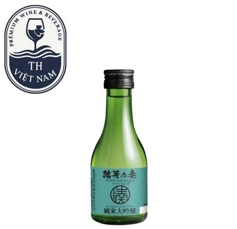Yumenokanade Junmai Dai Ginjo 15%  180ml