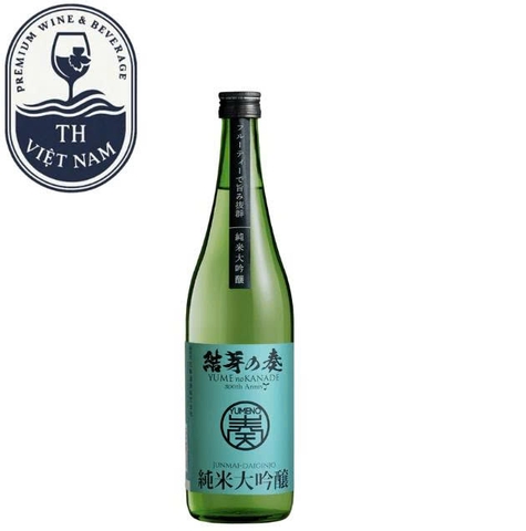 Yumenokanade Junmai Dai Ginjo 15% 720ml