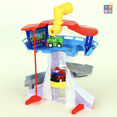 🐾 Đài Quan Sát Chó Cứu Hộ - Paw Patrol 🚨 Bộ Đồ Chơi Hành Động Lắp Ghép Kèm 2 Nhân Vật Chó Cứu Hộ 🐕‍🦺