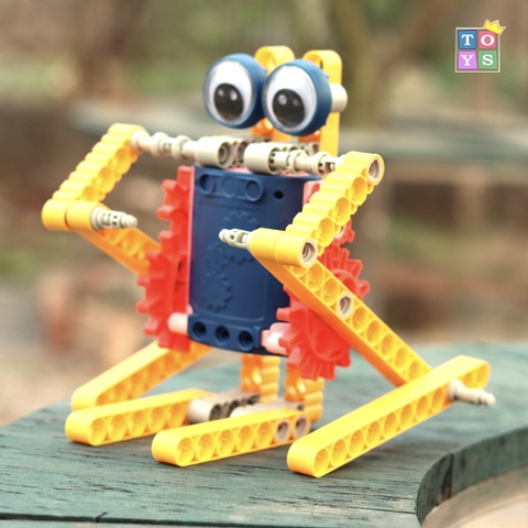 Hộp XẾP HÌNH Robot Thông Minh 126 pcs - Sáng Tạo 46 Mô Hình Chuyển Động Độc Đáo