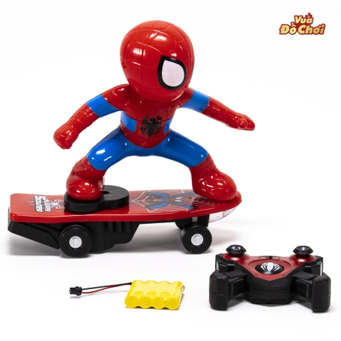 Spider Man - Người Nhện Trượt Patin Điều Khiển