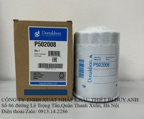 P502008 | Lọc dầu động cơ Kobelco SK200-3