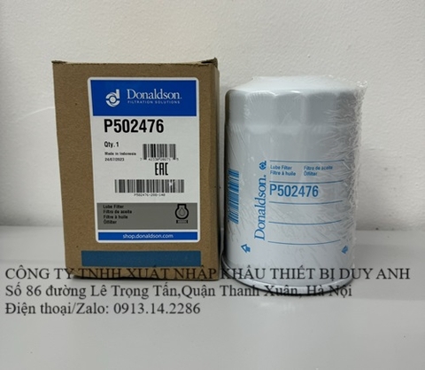 P502476 | Lọc dầu động cơ Hyundai (XJAF-00718-AS)