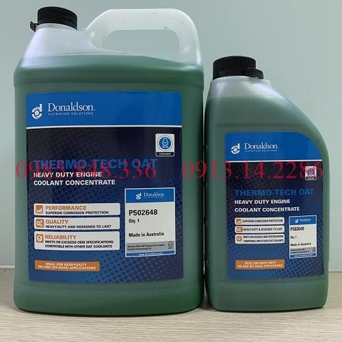 P502647 P502648 P502649 Nước làm mát Donaldson Thermo-Tech OAT