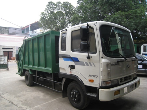 Thu gom vận chuyển phế thải sinh hoạt