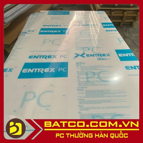 Tấm nhựa PC Hàn Quốc