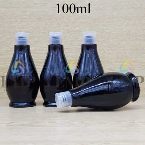 Chai đèn dầu nắp bật sọc 100ml