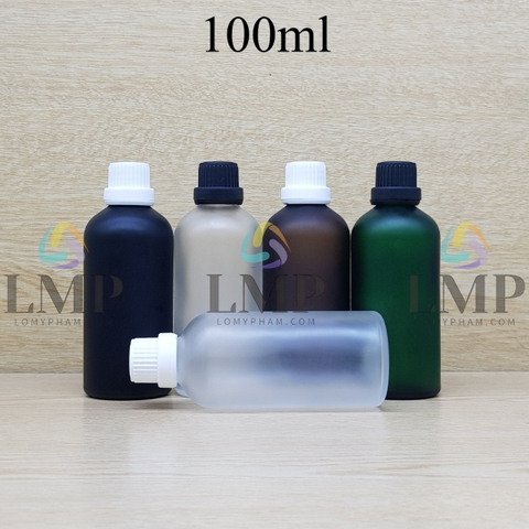 Chai tinh dầu phun mờ nắp dày 100ml