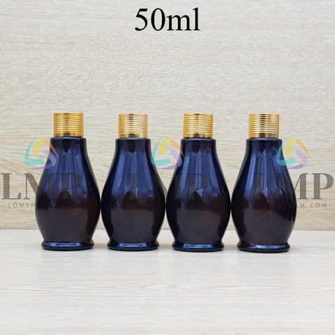 Chai đèn dầu nắp sọc 50ml