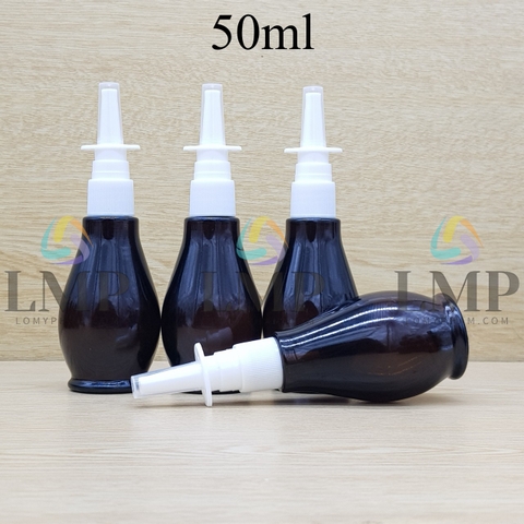 Chai đèn dầu xịt mũi vuông thẳng 50ml