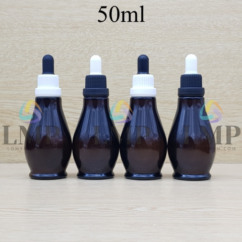 Chai đèn dầu nắp bóp sọc dày 50ml