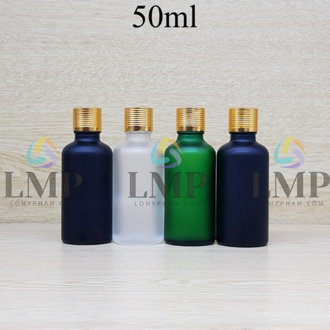 Chai tinh dầu phun mờ nắp sọc 50ml