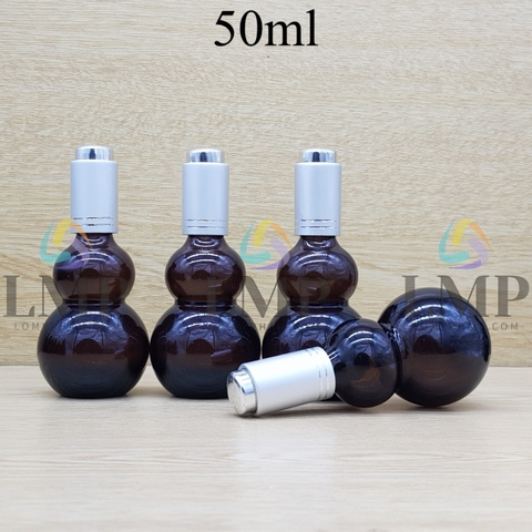 Chai hồ lô nắp nhấn 50ml