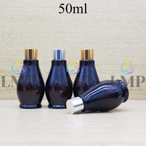 Chai đèn dầu nắp xi KO viền 50ml