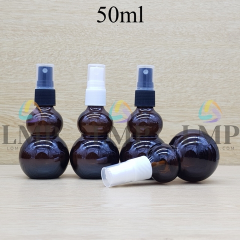 Chai hồ lô phun sương sọc 50ml