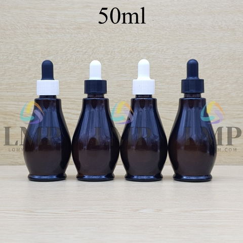 Chai đèn dầu nắp bóp khoen nhựa sọc 50ml