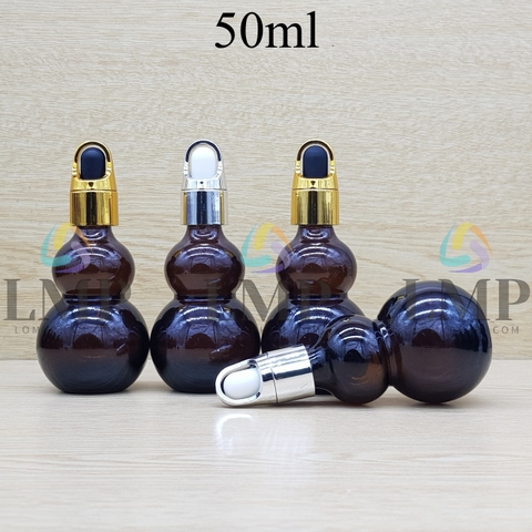 Chai hồ lô nắp bóp quai xách 50ml