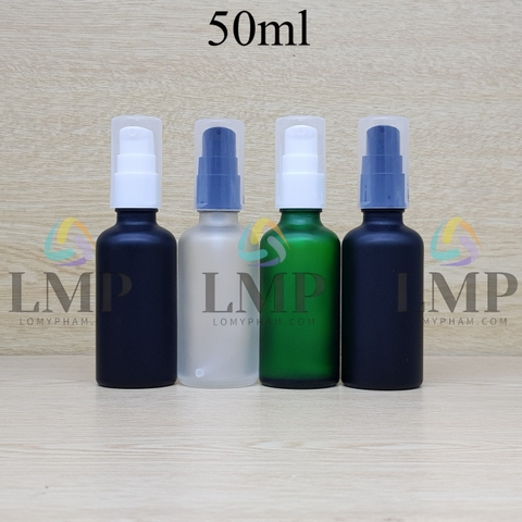 Chai tinh dầu phun mờ đầu xịt giọt KO viền 50ml