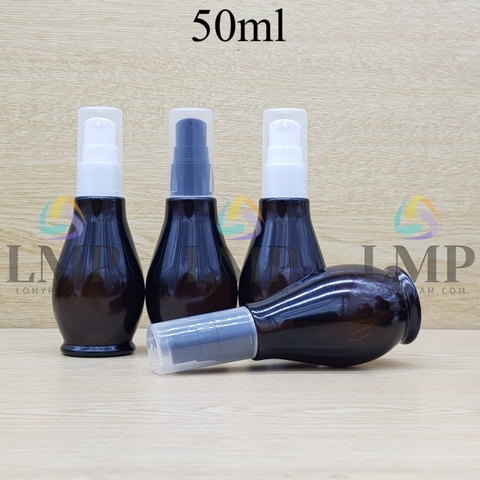 Chai đèn dầu đầu xịt giọt 2 viền 50ml
