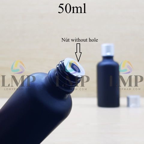 Chai tinh dầu phun mờ nắp xi 2 viền 50ml