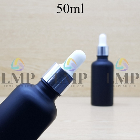 Chai tinh dầu phun mờ nắp bóp khoen nhôm 50ml