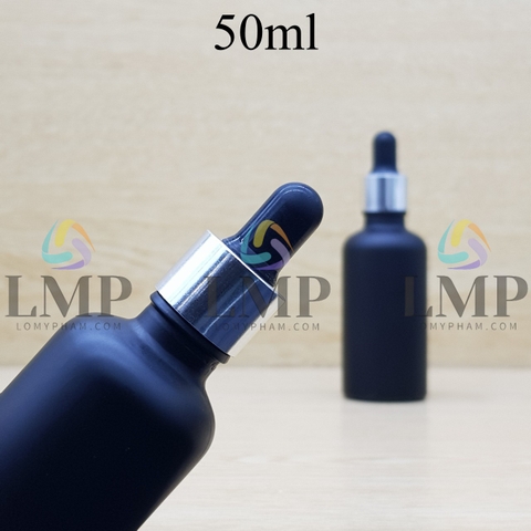 Chai tinh dầu phun mờ nắp bóp khoen nhôm 50ml
