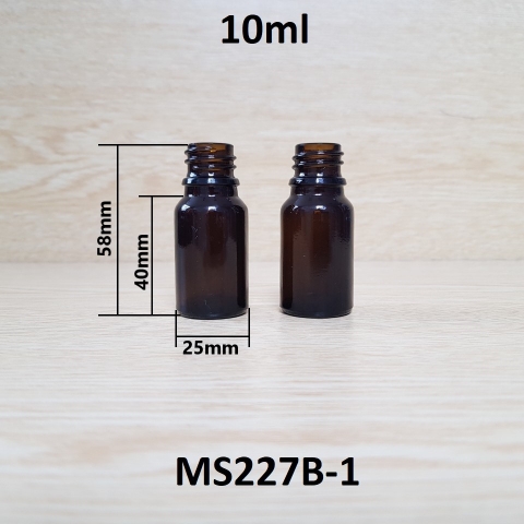 Thân chai TT tinh dầu 10ml