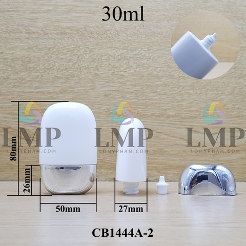 Tuýp kem chống nắng oval 30ml 50ml