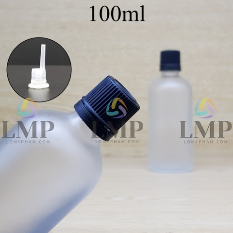 Chai tinh dầu phun mờ nắp nhựa mỏng 100ml