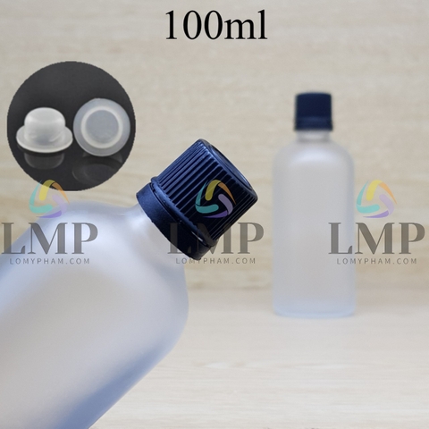 Chai tinh dầu phun mờ nắp nhựa mỏng 100ml