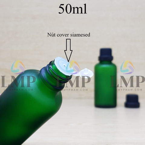 Chai tinh dầu phun mờ nắp dày 50ml