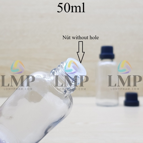 Chai tinh dầu nắp dày 50ml