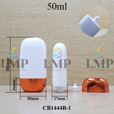 Tuýp kem chống nắng oval 30ml 50ml
