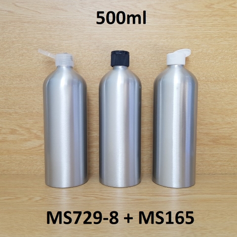 Chai nhôm nắp bật 500ml