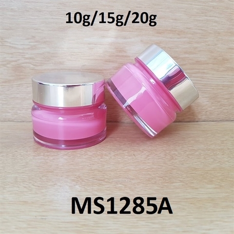 Hũ kem Q20 cao cấp trơn nắp xi