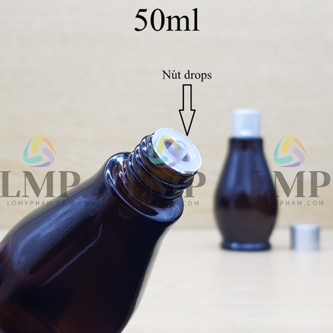 Chai đèn dầu nắp xi 2 viền 50ml