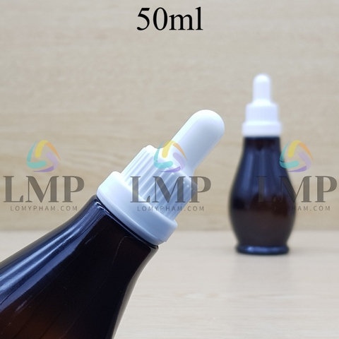 Chai đèn dầu nắp bóp sọc dày 50ml