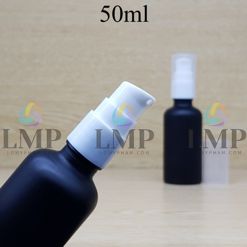 Chai tinh dầu phun mờ đầu xịt giọt KO viền 50ml