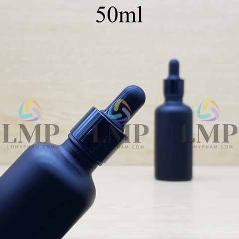 Chai tinh dầu phun mờ nắp bóp khoen nhôm 50ml