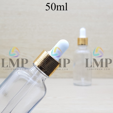 Chai tinh dầu nắp bóp khoen nhôm 50ml