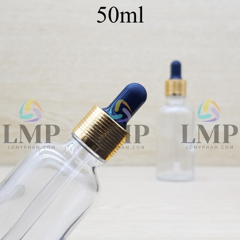 Chai tinh dầu nắp bóp khoen nhôm 50ml