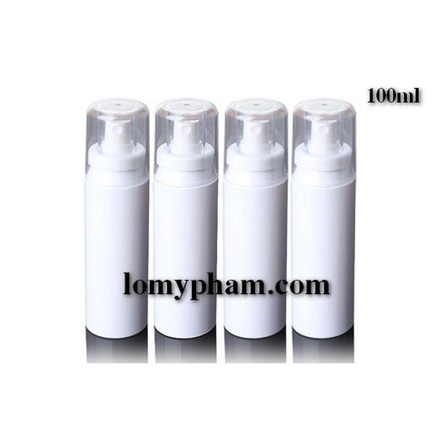 Chai PET trắng đục phun sương