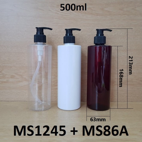 Chai PET 500ml cổ 28 vòi van