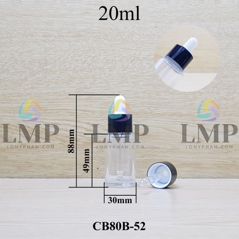 Chai thủy tinh nắp bóp khoen nhôm